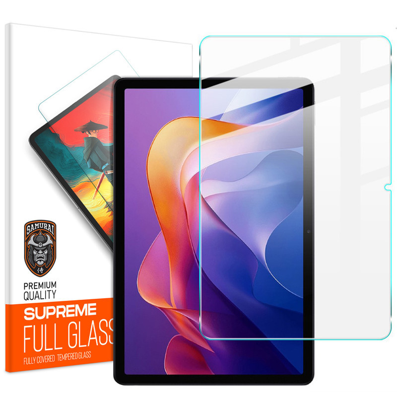 محافظ صفحه نمایش شفاف سامورایی مدل GlastR مناسب برای تبلت شیائومی Redmi Pad 2