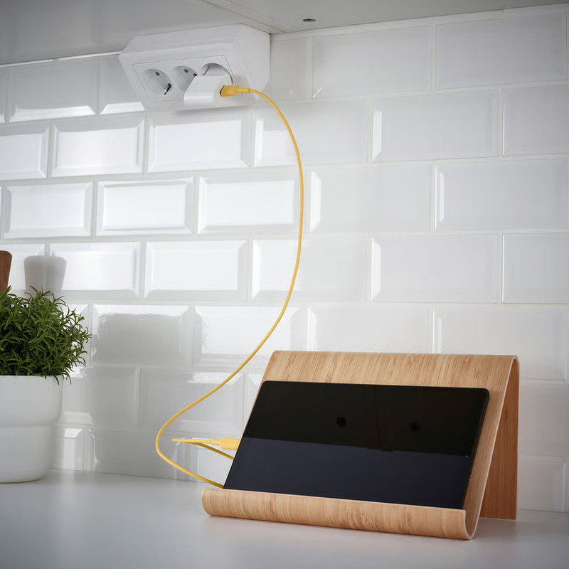 کابل تبدیل USB به USB-C ایکیا مدل SITTBRUNN طول 1 متر