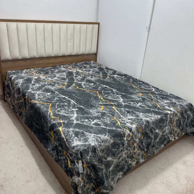 روکش لحاف مایکروفایبر ناتوسا مدل لوتوس دو نفره سایز 240x220 سانتی‌متر