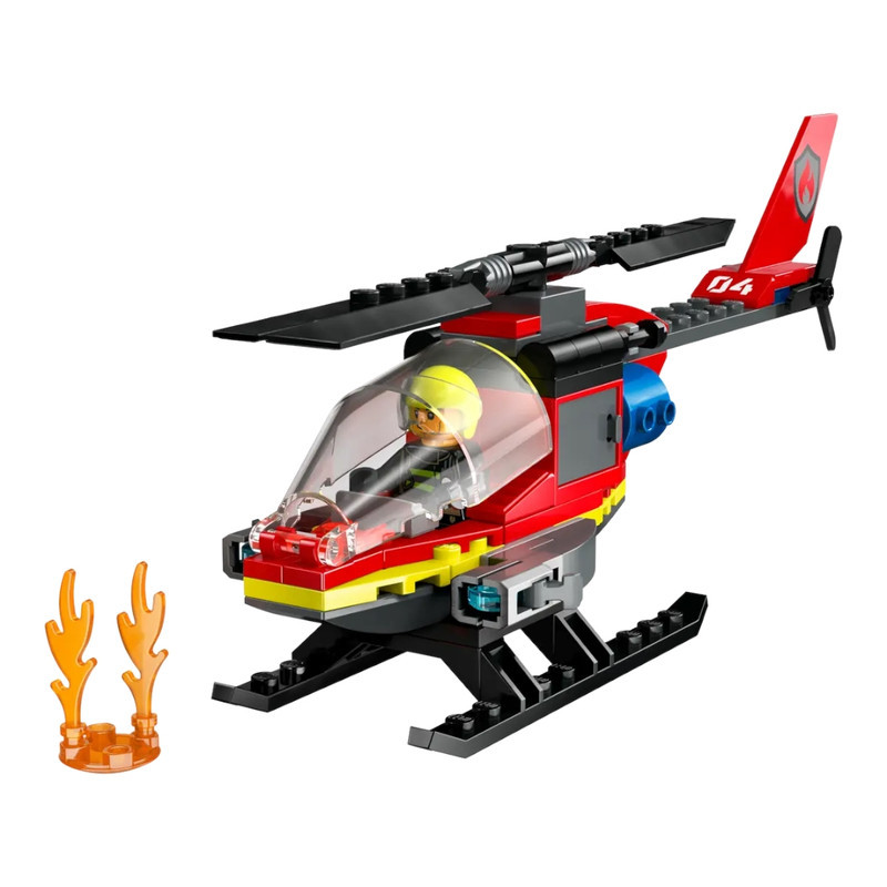 لگو مدل Fire Rescue Helicopter 60411