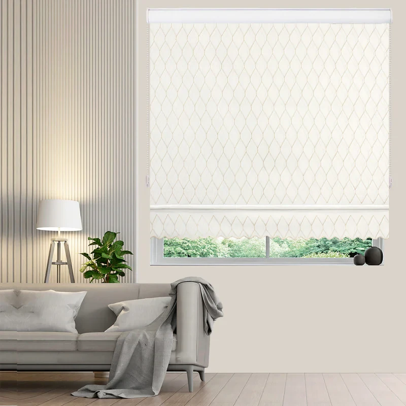پرده زبرا شب و روز زیو طرح بیتا سایز 150×120 سانتی متر