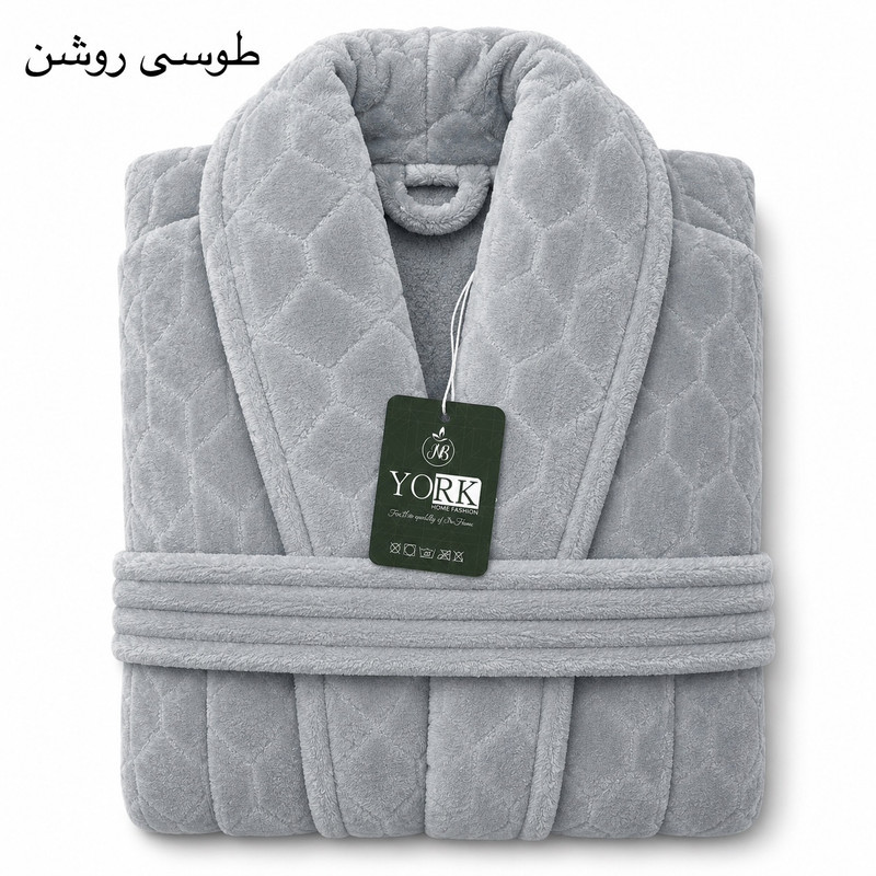 حوله پالتویی یورک مدل پاموک سایز 125×130 سانتی متر