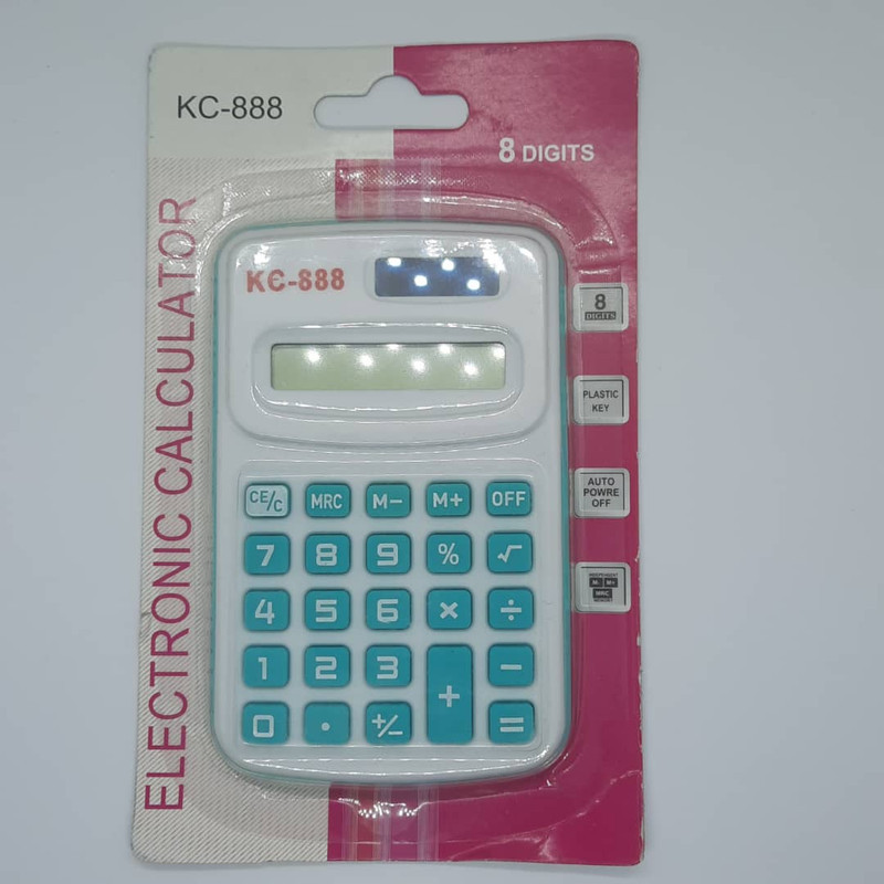 ماشین حساب مدل کارتی کد KC-888