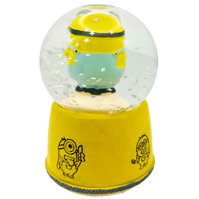 گوی چراغ‌دار مدل minions طرح مینیون و خرس عروسکی کد A6378