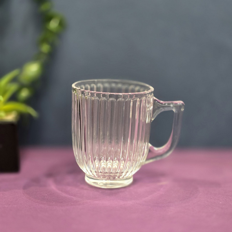 لیوان شیشه و بلور اصفهان مدل مانسا بسته 6 عددی