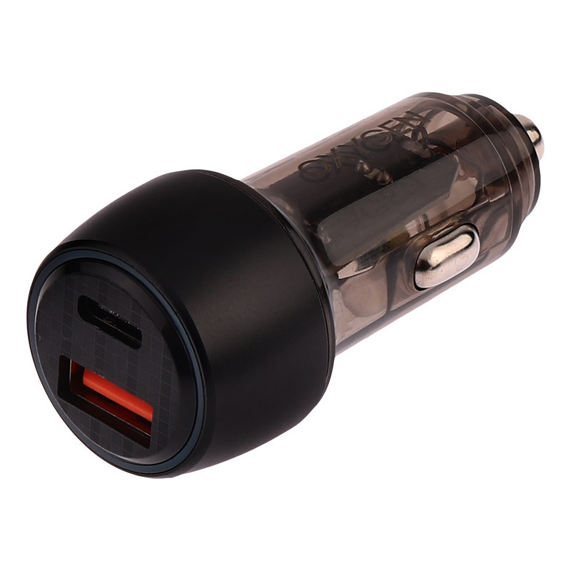 شارژر فندکی 22.5 وات دو پورت اکسیژن مدل AC-08