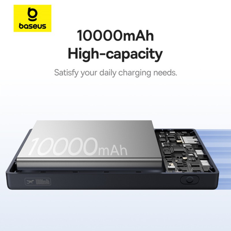 پاوربانک بیسوس مدل PicoGo 20W ظرفیت 10000 میلی آمپر ساعت