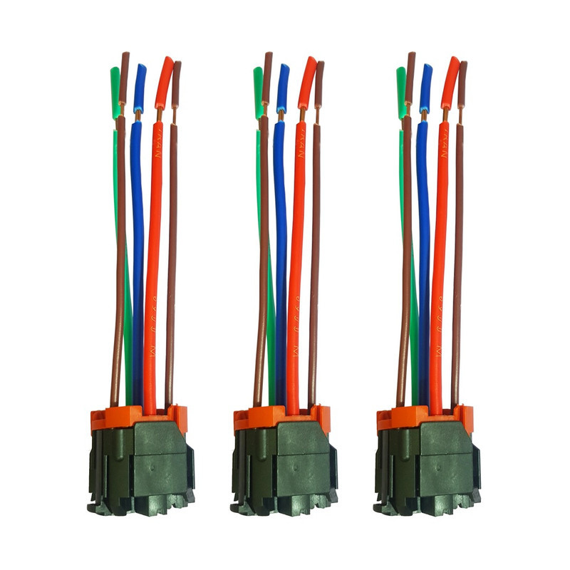 سوکت رله فن کد 2 مناسب برای پژو 405 بسته 3 عددی