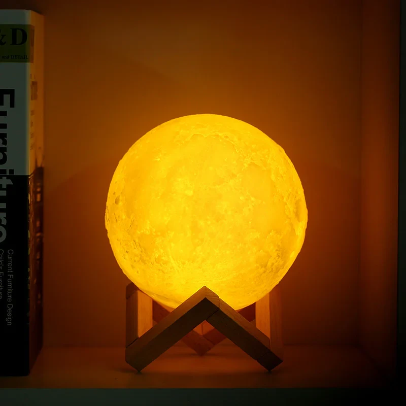 چراغ خواب مدل MOON LIGHT 3D