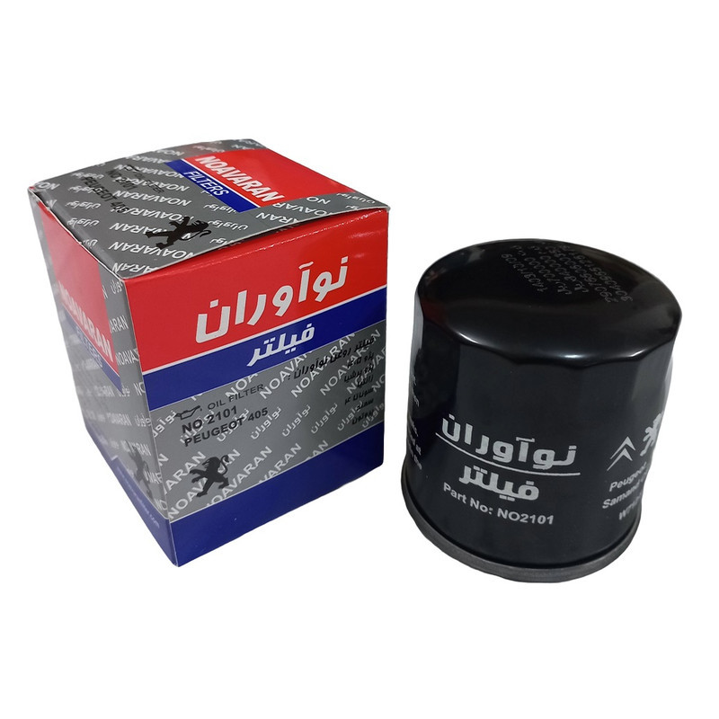 فیلتر هوا خودرو نوآوران مدل NA1104 مناسب برای پژو 405 به همراه فیلتر روغن