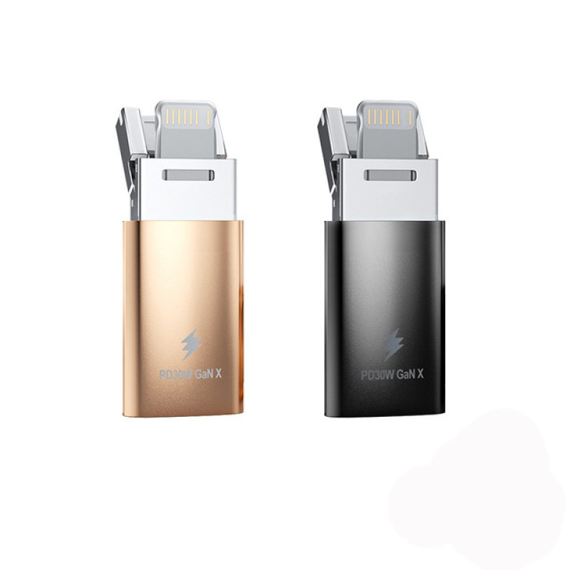 مبدل USB-C 3.0 OTG به USB MICROUSB لایتنینگ مدل IPAND3000M