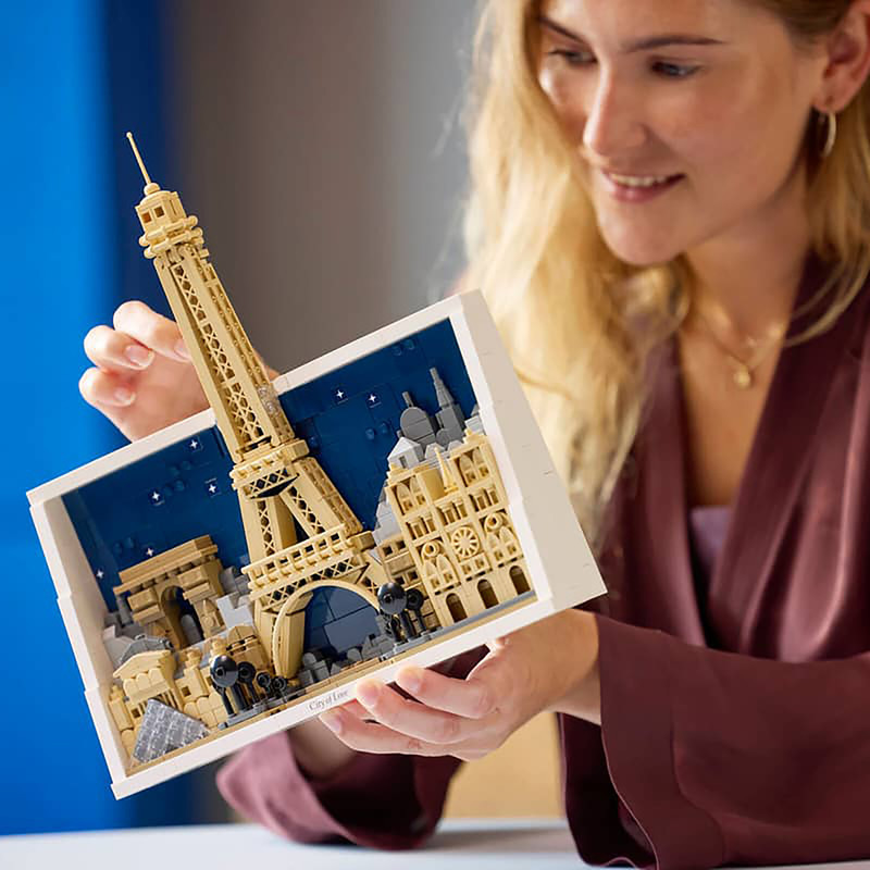 لگو 958 تکه سری Architecture مدل Paris – City of Love کد 21064