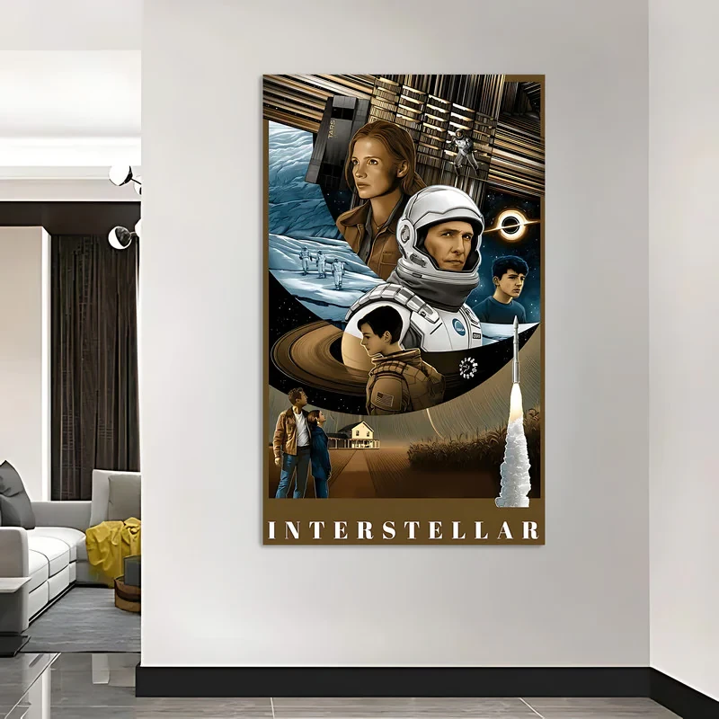 تابلو شاسی مدل فیلم و سریال طرح INTERSTELLAR اینتراستلار کد 11