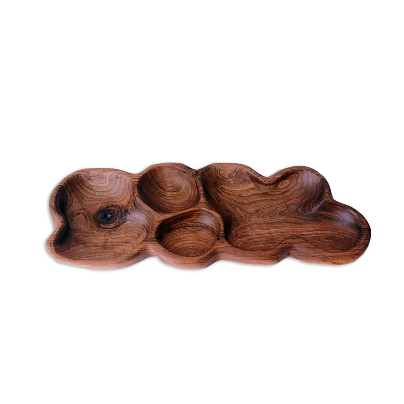 اردور خوری چوبی مدل دفرمه چوب گردو لایف چوب کد L003