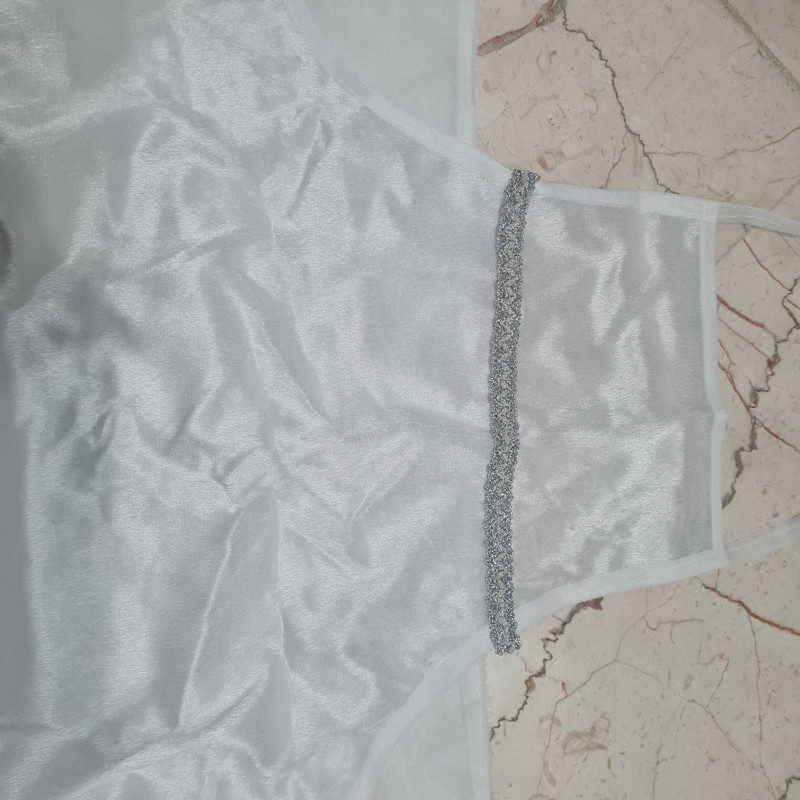 پیش بند آشپزخانه مدل حوله ای طرح توردار