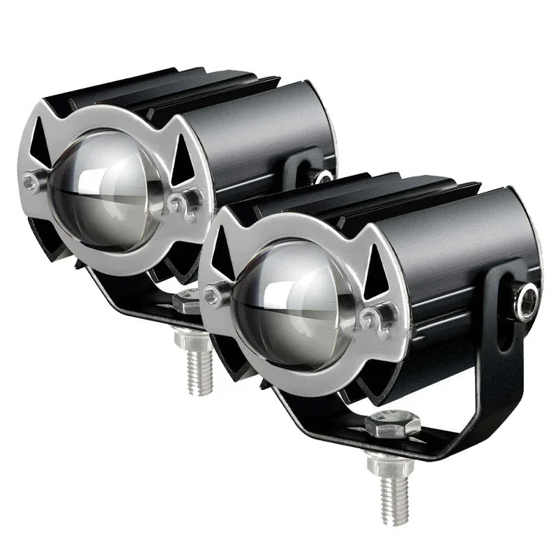 پرژکتور دو کنتاکت خودرو طرح نقطه ای مدل Spot Light بسته دو عددی