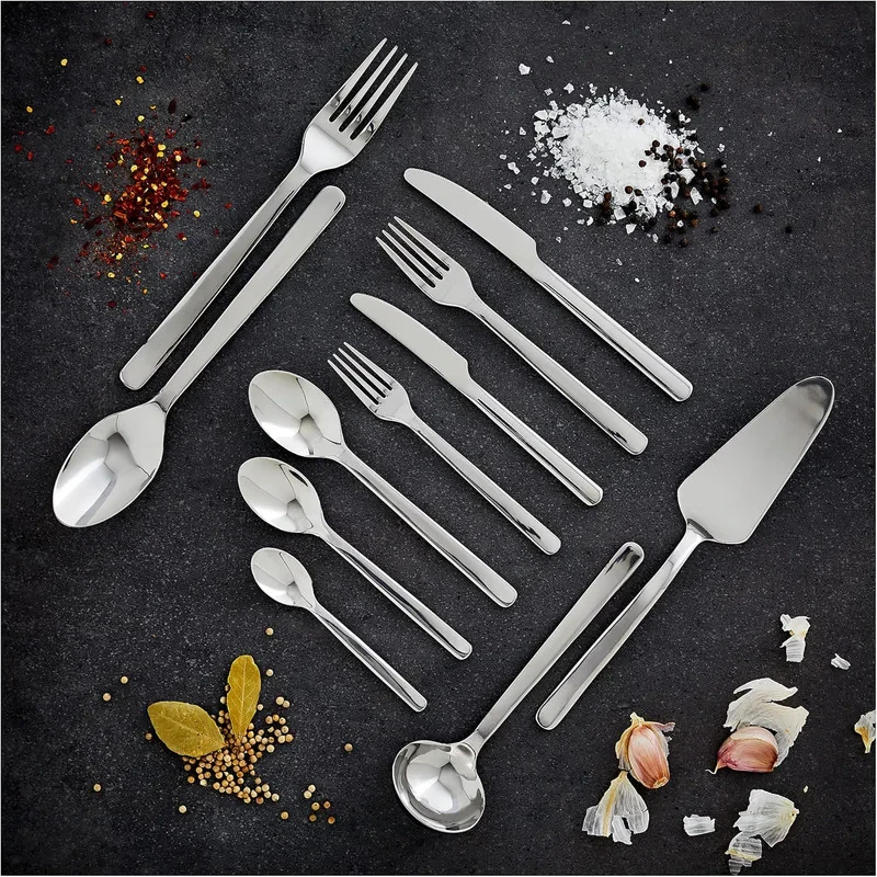 سرویس قاشق و چنگال 24 پارچه ایکیا  6 نفره مدل IDENTITET کد 103.997.54