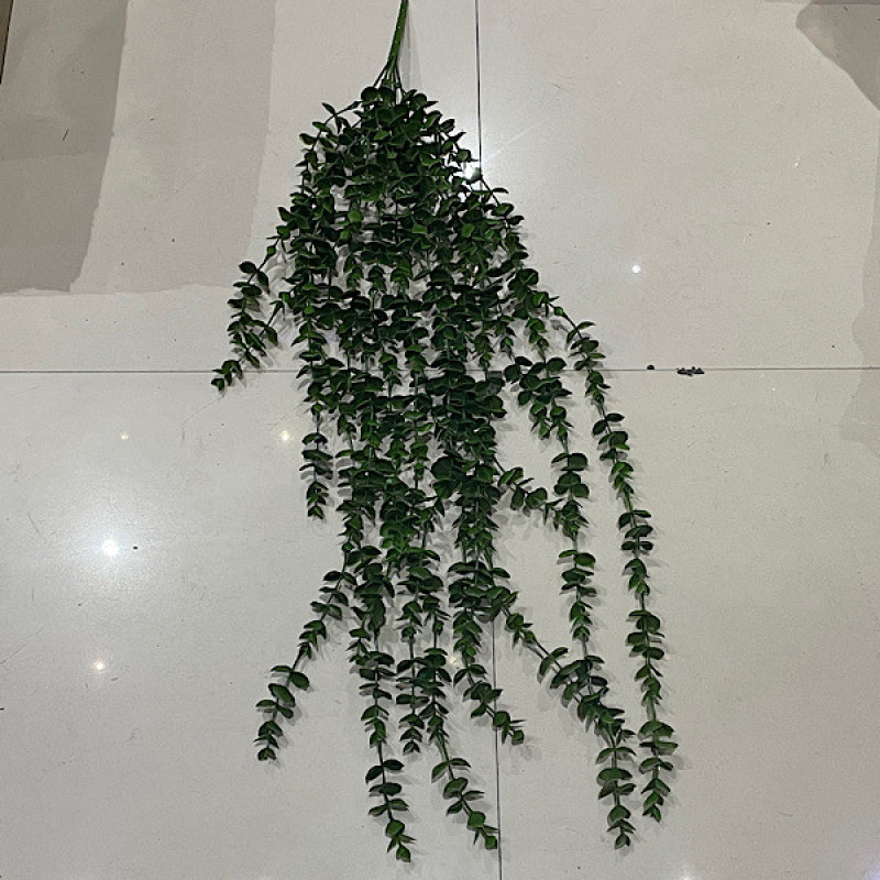 دسته گل مصنوعی شمشاد آویز، ابعاد 60×10×60 سانتی‌متر، وزن 130 گرم، جنس پلاستیک