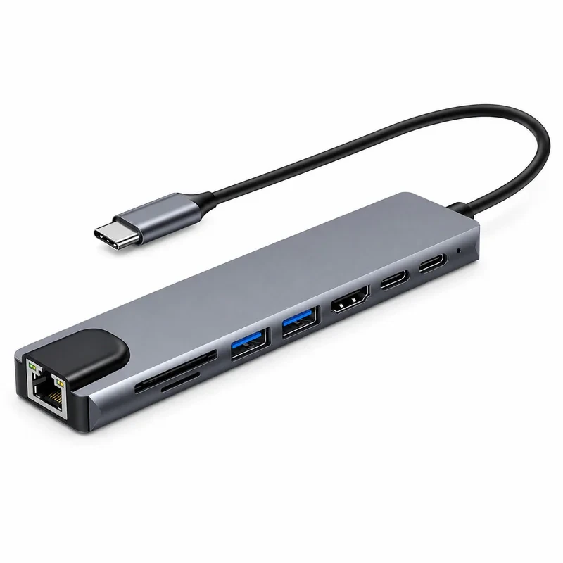 هاب 8 پورت USB-C هارمن مدل HDTV-ADAPTER
