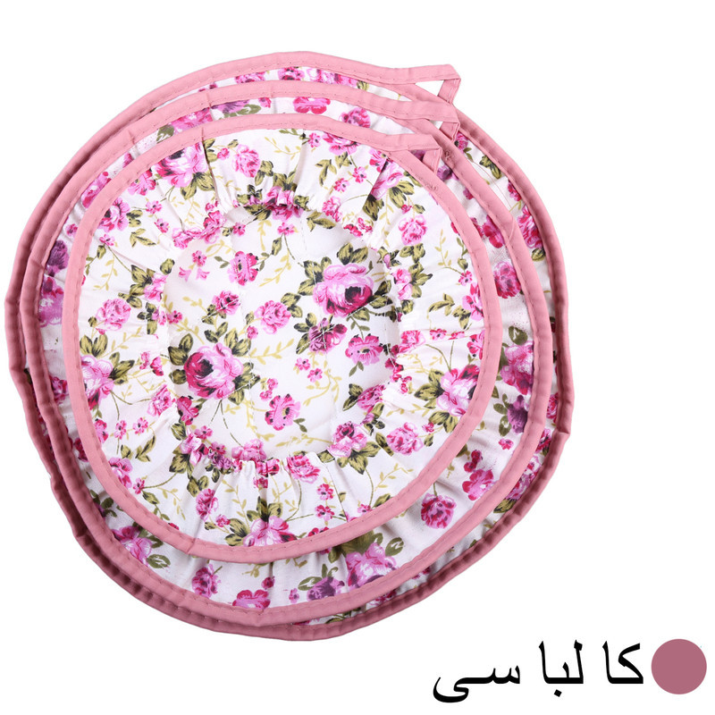 ست دم‌کنی 3 تکه طرح گل رز کد DK 13