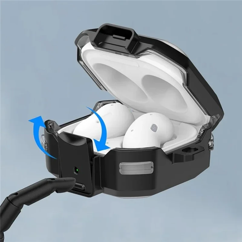 کاور گوف مدل Stop Time مناسب برای کیس هدفون سامسونگ Galaxy Buds Live  Buds Pro  Buds 2  Buds 2 Pro