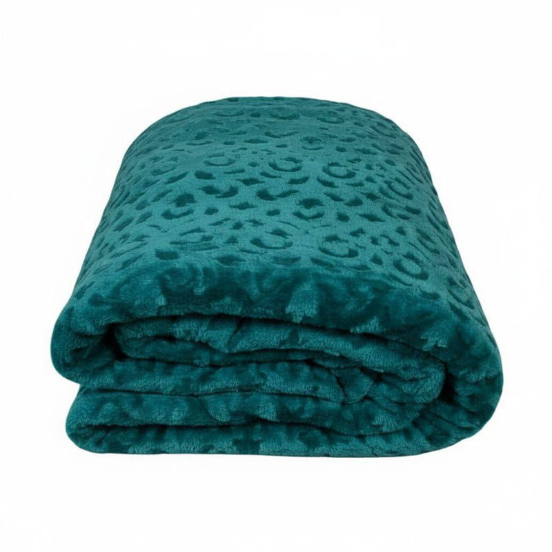 پتو مسافرتی 2 نفر گلبافت مدل فلور سایز 220x180 سانتی‌متر
