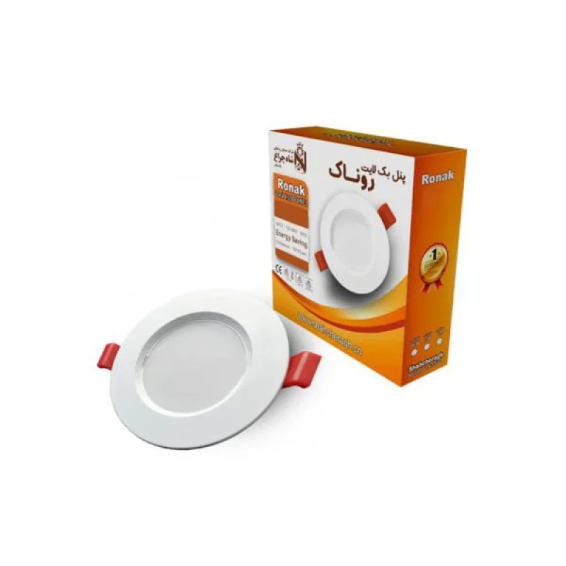پنل ال ای دی 7 وات شاهچراغ مدل روناک