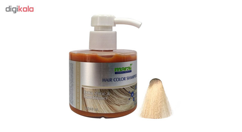 شامپو رنگ مارال مدل Light-Caramel-Cream شماره 8.08 حجم 220 میلی لیتر