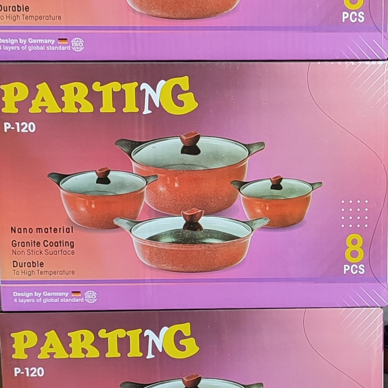 سرویس پخت و پز 8 پارچه پارتینگ مدل 120