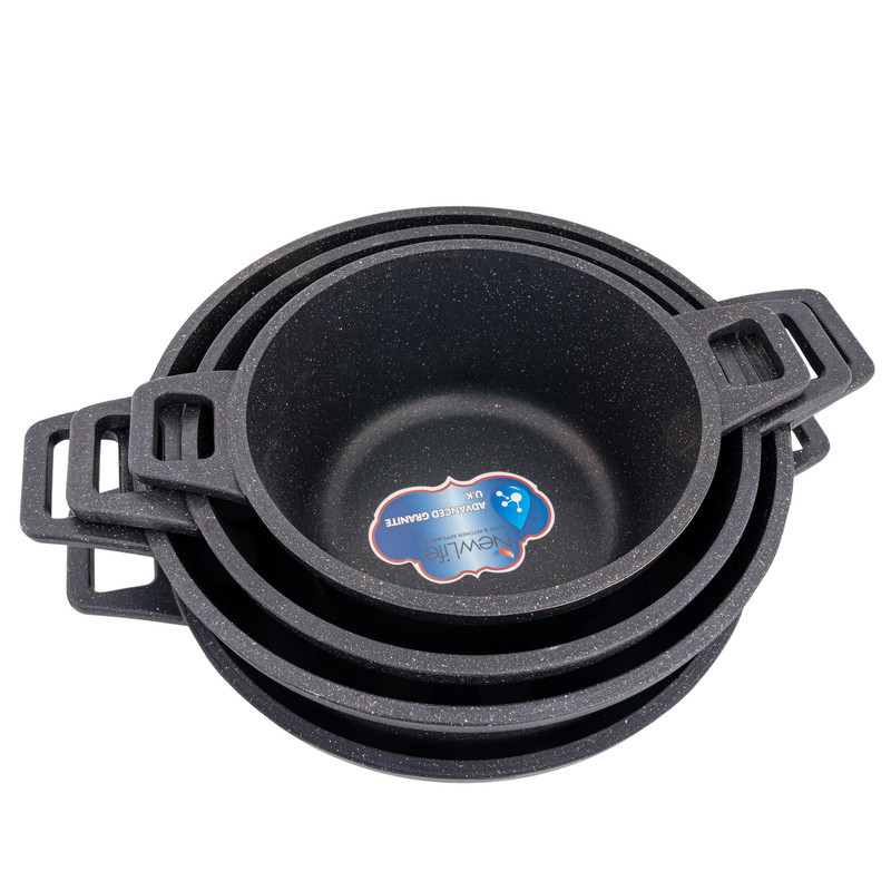 سرویس قابلمه گرانیتی 8 پارچه نیو لایف مدل AFRA-6309