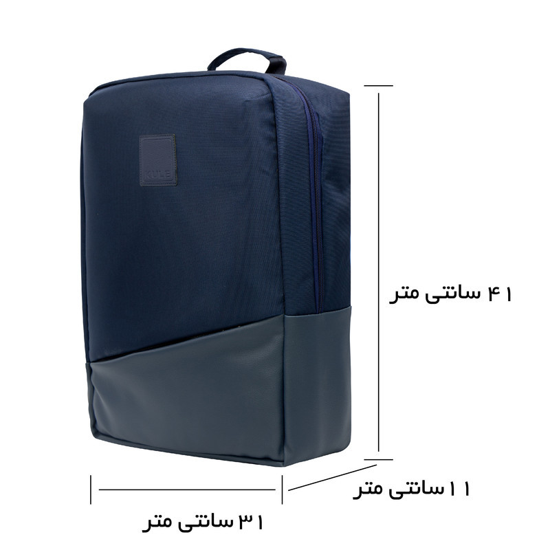 کوله پشتی لپ تاپ کوله مدل KL1502B مناسب برای لپ تاپ 15.6 اینچی