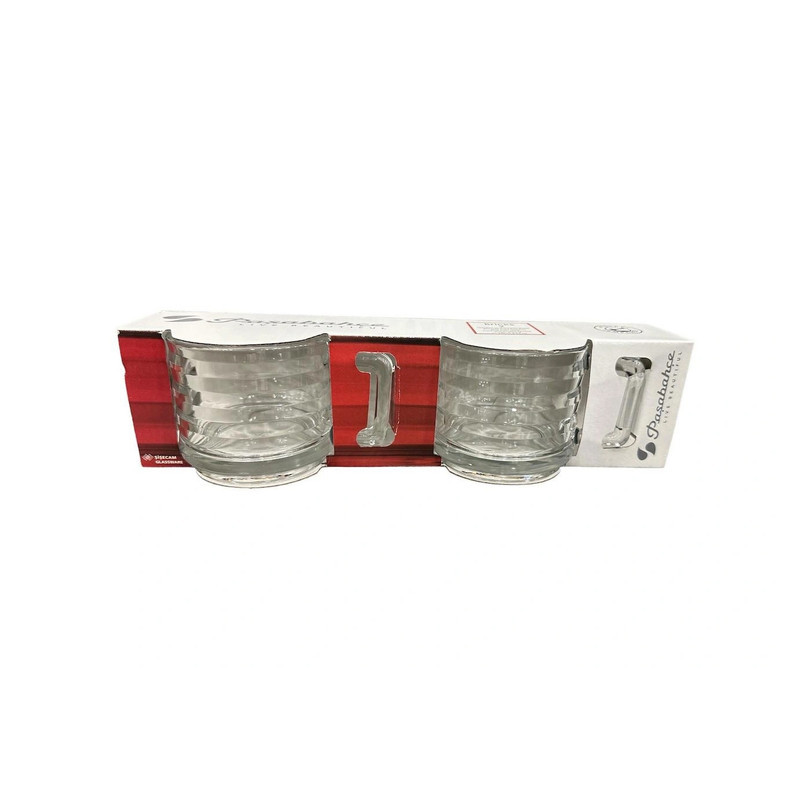 لیوان پاشاباغچه مدل Bricks کد 55833 بسته 2 عددی