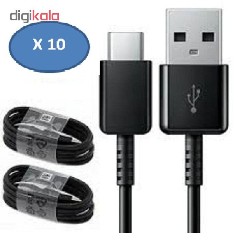 کابل تبدیل USB به USB-C مدل EP-DG950 طول 1.2 متر بسته 10عددی