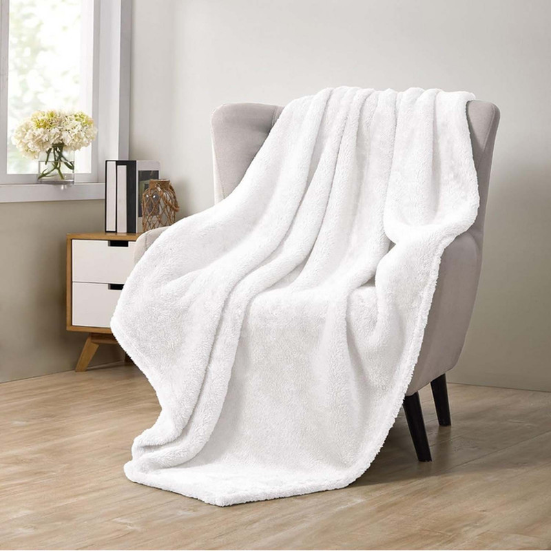 شال مبل و تخت کالامیر مدل تدی سایز 120×180 سانتی متر