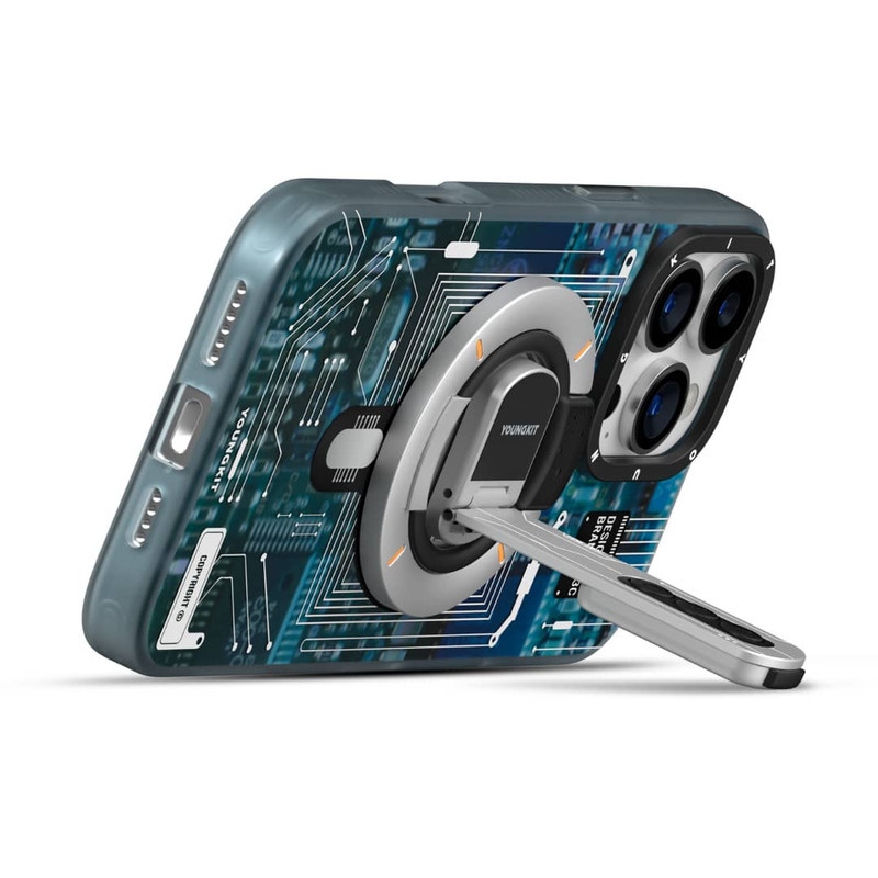 پایه نگهدارنده گوشی موبایل یانگ کیت مدل Dual-Sided Magnetic
