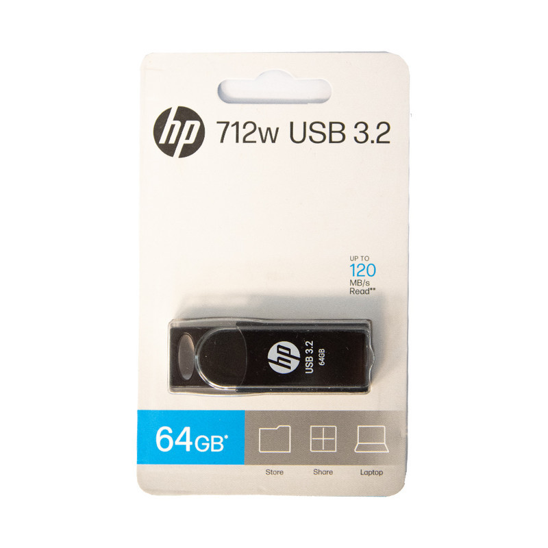 فلش مموری اچ‌ پی مدل 712W ظرفیت 64 گیگابایت با رابط USB 3.2