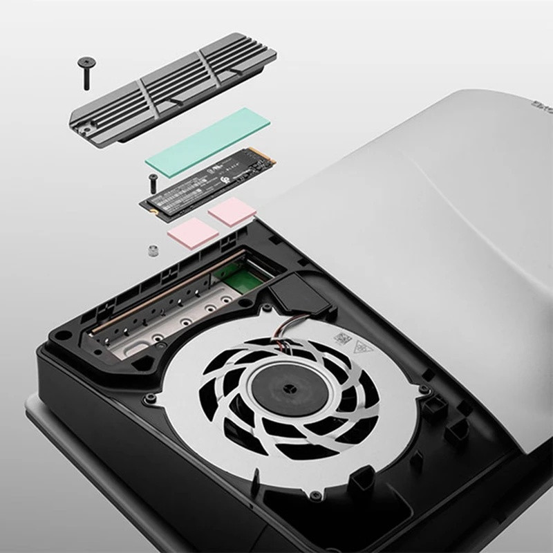 خنک کننده پلی استیشن 5 اسلیم مدل  finalcool SSD NVMe PS5 Slim
