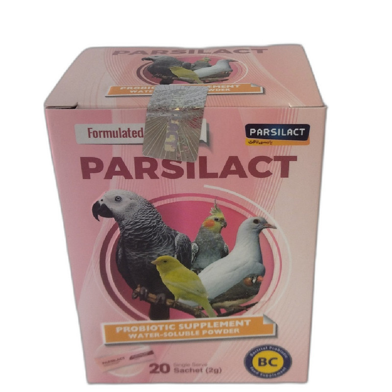 مکمل پرندگان خانگی پارسی لاکت مدل Bird-BC بسته 20 عددی