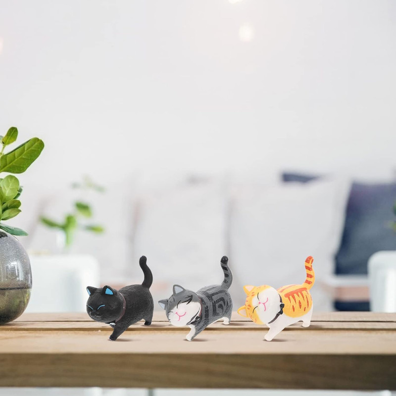 فیگور مدل گربه طرح Cute Cats مجموعه 9 عددی