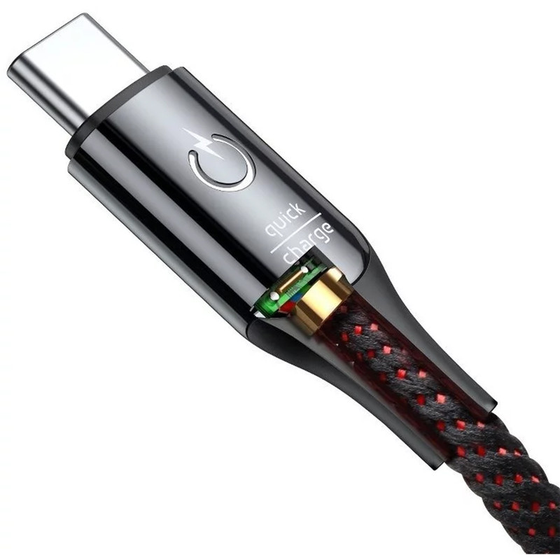 کابل تبدیل USB به USB-C باسئوس مدل C-Shaped طول 1 متر