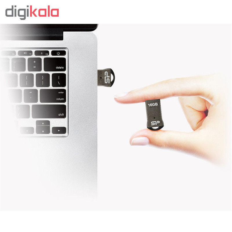 فلش مموری سیلیکون پاور مدل Touch T01 ظرفیت 16 گیگابایت