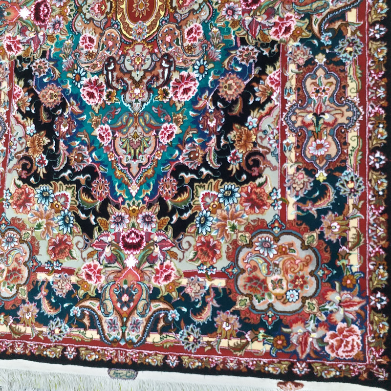 فرش دستبافت زرع و نیم سالاری کد 4056