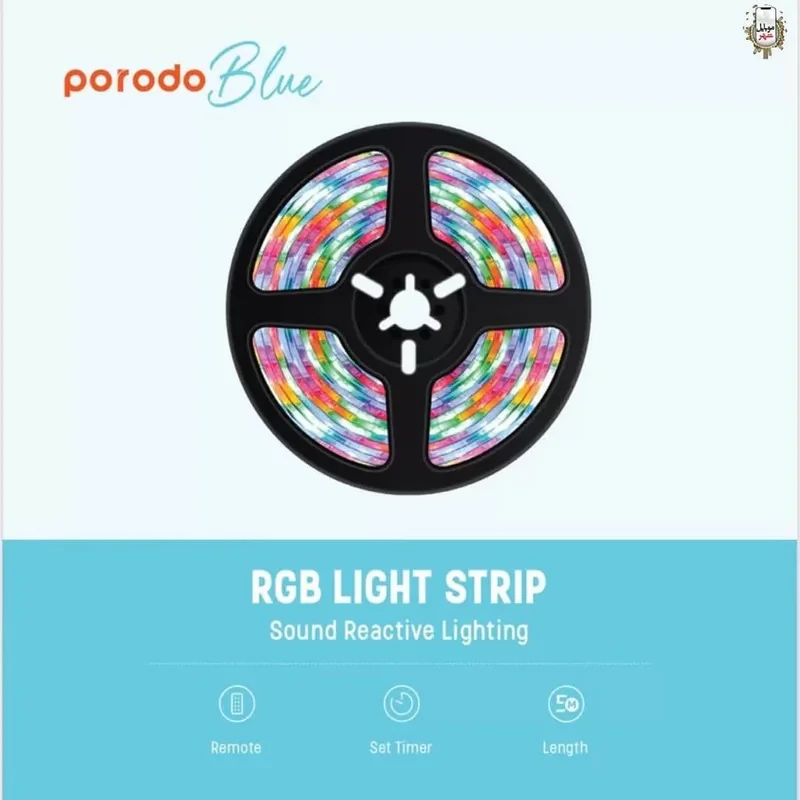 ریسه ال ای دی پرودو مدل RGB LIGHT STRIP  طول 5 متر