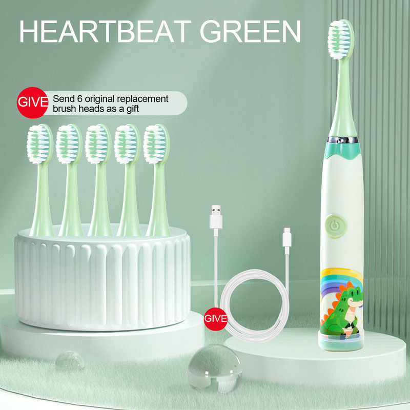 مسواک برقی مدل ultrasonic به همراه ۵ سری یدک