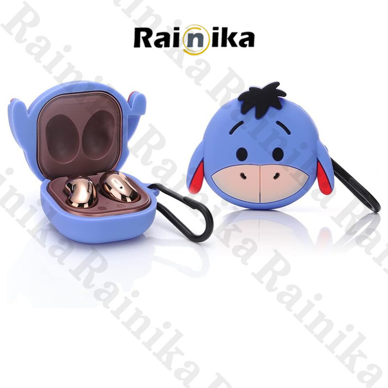 کاور رینیکا مدل Buds Little Donkey مناسب برای کیس هدفون بی سیم سامسونگ Galaxy Buds Live  Buds Pro  buds 2  buds 2 pro  Fe