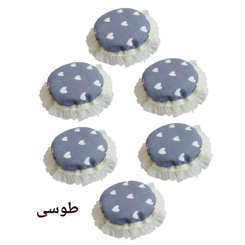 دستگیره اجاق گاز مدل قلب کد 030 بسته 6 عددی