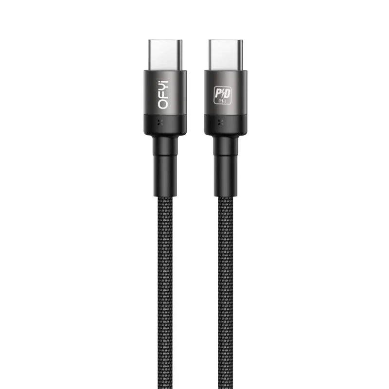 کابل تبدیل USB-C اوفی مدل CA-11CC 100W طول 1.2 متر