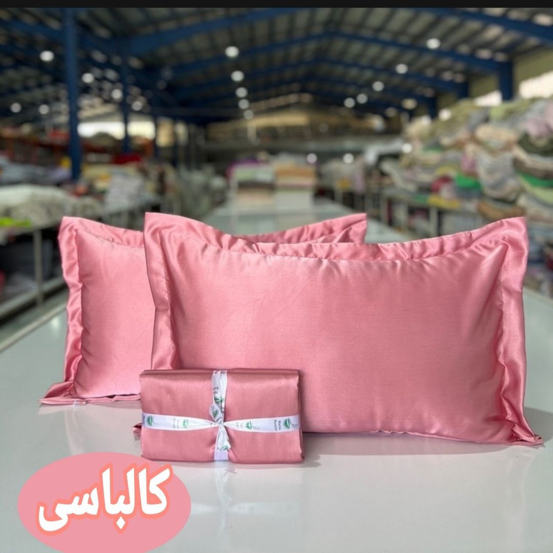 رو بالشی مدل ساتن قابدار سایز 60*80 سانتی متر