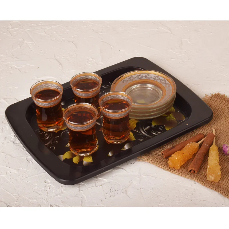 سینی مهروز مدل SE-2001-687 طرح FLOWER