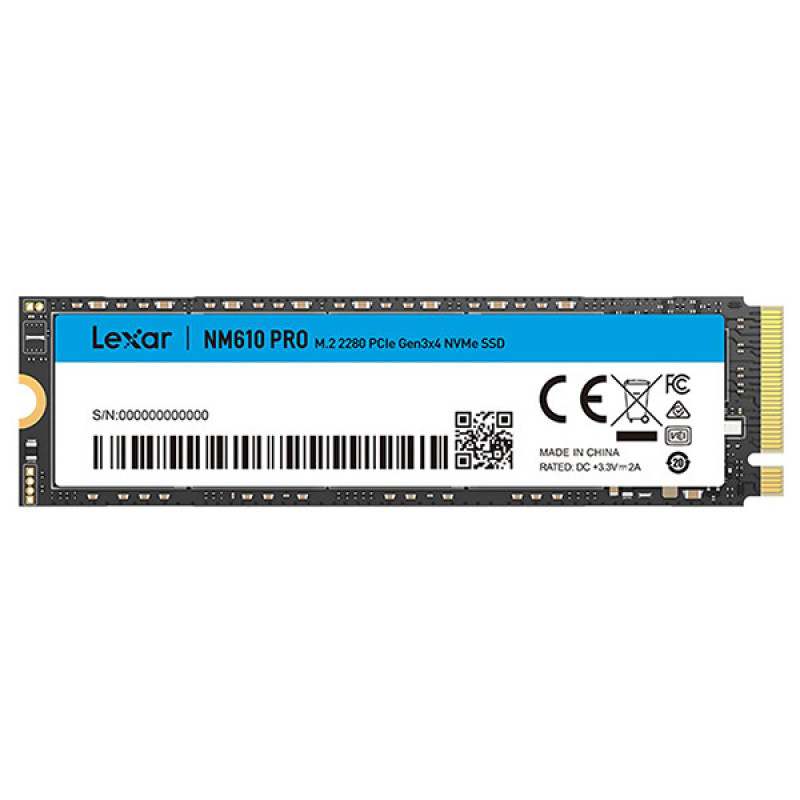 اس اس دی اینترنال PCIe 4.0 لکسار مدل LNM610 PRO M.2 2280 Nvme ظرفیت 500 گیگابایت